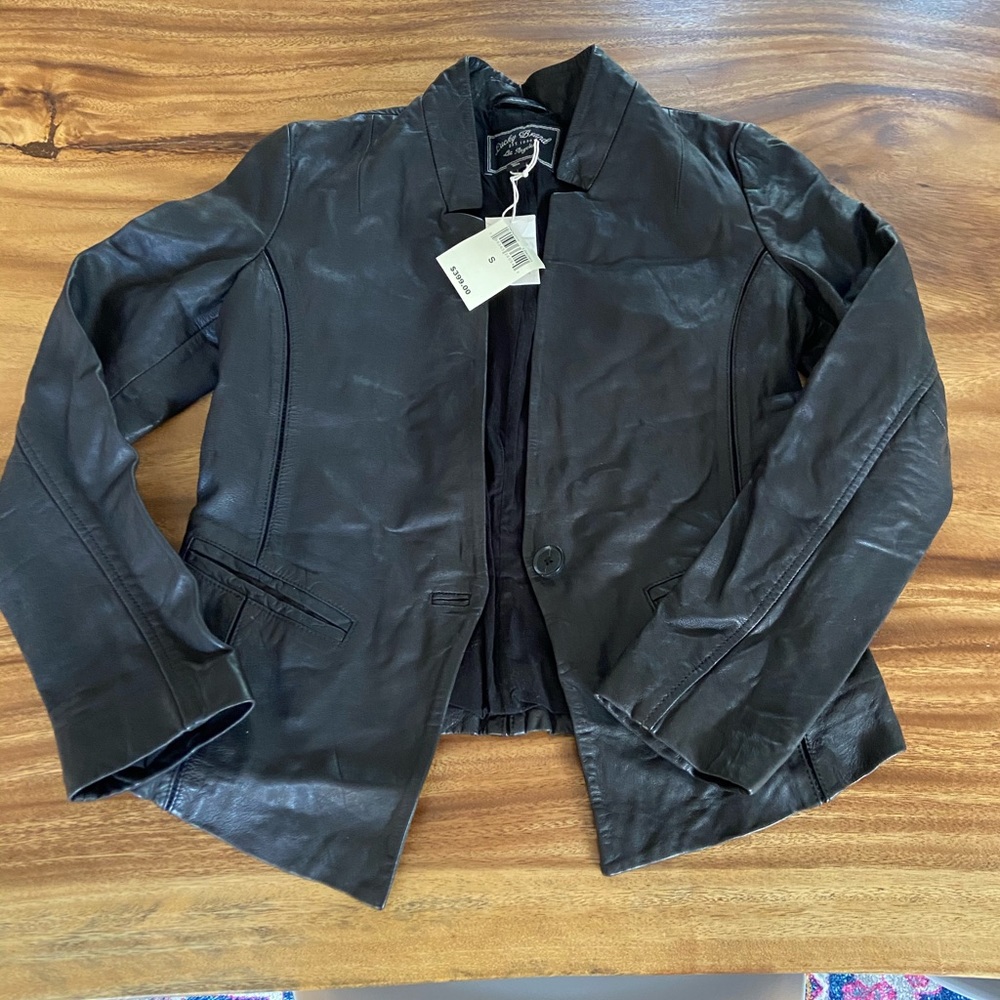 Lucky brand leather jacket